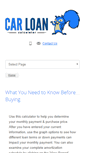 Mobile Screenshot of carloancalculator.org